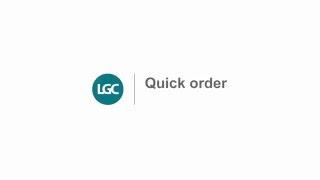 LGC Standards - Quick order