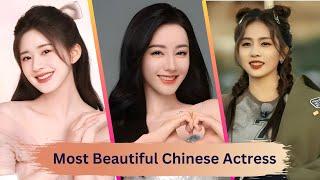 Top 10 Most Beautiful Chinese Actress 2024