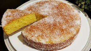 The famous orange cake that is driving the world crazy melts in your mouth. quick recipe