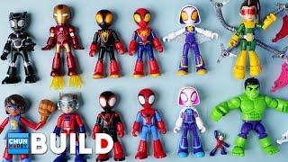 Spider-Man Speed Build! Spidey and His Amazing Friends Collection!! | BLOKEES Figures | Beat Build