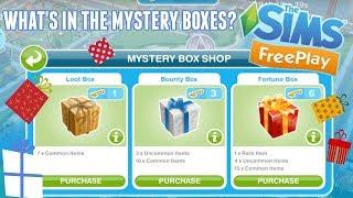 Sims Freeplay | What's in the Mystery Boxes?