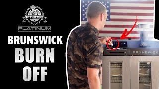 "BURN OFF" Pit Boss Brunswick Vertical Pellet Smoker #pitboss #pitbossnation #pitbossburnoff