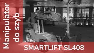 Smartlift SL 408; manipulator do szyb; sprzedaż, wynajem; GLASSLIFT