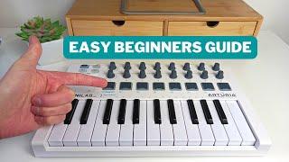 How to use a MIDI Keyboard (Easy Beginners Guide)