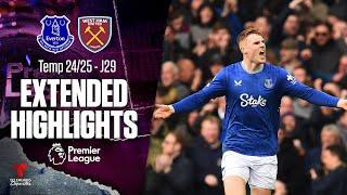 Everton vs. West Ham | Highlights Premier League | Jornada 29 | Telemundo Deportes