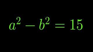 Math Olympiad | How To Solve for "a" and "b" in This Math Problem