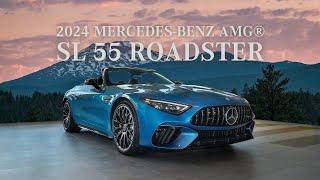 Handcrafted Power: 2024 Mercedes-Benz AMG® SL 55 Roadster Walkaround