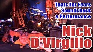Nick D'Virgilio Tears For Fears Nov. 20, 2004 Soundcheck & Performance Footage Reno, NV