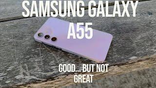 Samsung Galaxy A55 Review Good But Not Great