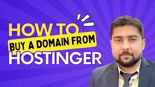 How to buy domain from Hostinger | Hostinger se domain kaise kharide