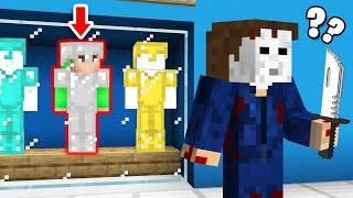 I Hid From Mike Myers In A Shopping Mall! (Minecraft)