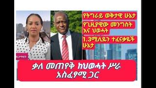 ቃለመጠየቅ ከህወሓት ሥራ አስፈፃሚ ጋር