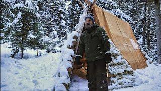 How Beautiful is this Snow? - Working on a Winter Shelter
