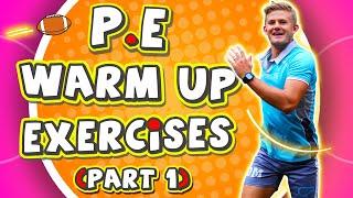 ‍️Here's the most EFFECTIVE exercises I use for my P.E lessons