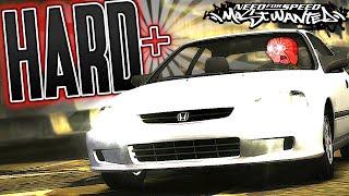 NFS Most Wanted HARD+ Mod! Insane Cops, Races and Difficulty! | KuruHS