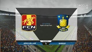 FC Nordsjælland vs Brondby IF - 2018-19 Danish Superliga - PES 2019