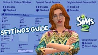 The Sims 2 Settings Guide