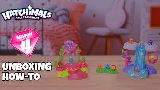 Hatchimals CollEGGtibles | Talent Show Playset & Waterfall Playset - Unboxing & How-To