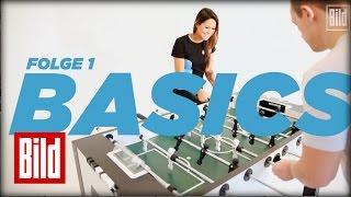 Tischkicker-Tutorial - Basics beim Tischfussball (Folge 1/5)