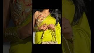 myntra ready to wear saree | ready to wear saree haul #shorts #sareehaul #readytowearsaree