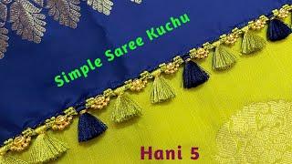 #77 #Simple Saree Kuchu #Easy Saree Kuchu #Krosha Kuchu #Chira Kuchulu #Saree Kuchu For Beginners