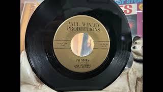 ANN FLEMING & GROUP on PAUL WINLEY RECORD label "I'M SORRY"