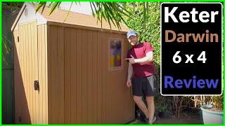 Keter Darwin 6x4 Garden Shed Review (After 1 Year of Use)