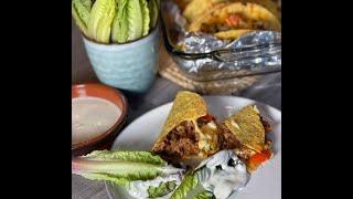 Tray baked tacos recipe