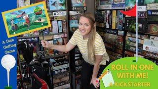 ROLL IN ONE | A Kickstarter Review of the Dice Golfing Game!