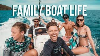 A Day In The Life Of A Sailing Family