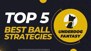 How to Win MLB Best Ball | Top 5 Strategies & Tips for Underdog Fantasy Best Ball Tournament