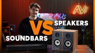 Can I use Stereo Active Speakers for TV Audio instead of a Soundbar? | AV.com