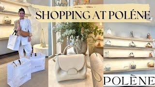 POLENE PARIS SHOPPING HAUL, Unboxing Best Polene Bags and Review