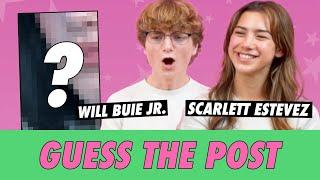 Will Buie Jr. vs. Scarlett Estevez - Guess The Post