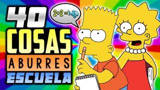 40 COSAS QUE HACER CUANDO TE ABURRES EN LA ESCUELA