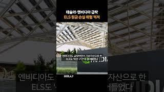 테슬라·엔비디아 급락…ELS 원금 손실 위험 커져