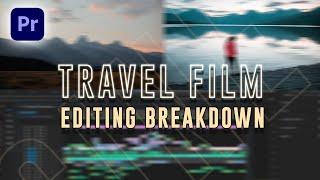 How to Create a Cinematic Travel Film in ADOBE PREMIERE PRO