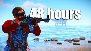 I played Solo Rust for 48 hours straight..