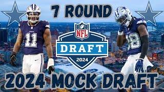 Full 7-Round 2024 Dallas Cowboys Mock Draft!