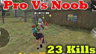 Pro VS Noob | Free Fire Attacking Squad Ranked GamePlay Tamil | Win All Ranked Match