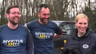 Zara Phillips & Billy Vunipola join Invictus competitors for Driving Challenge