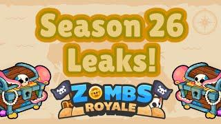 Season 26 leaks!!! - Zombs Royale