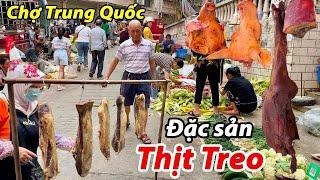 CHỢ PHIÊN Ở VÙNG TỰ TRỊ DÂN TỘC DAO TẠI TRUNG QUỐC BÁN TOÀN ĐẶC SẢN | CHỢ HÀ KHẨU VÂN NAM TQ