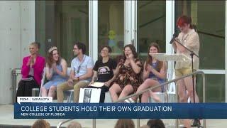 New College of Florida organize alternative grad ceremony in protest