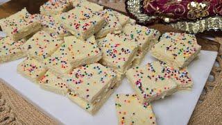 Milk Barfi - Step by Step