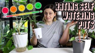 which SELF-WATERING POTS are worth buying? 🪴 rating them all