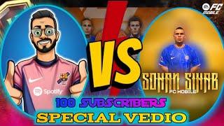 SOHAN SIHAB FC VS MAHAMUD FC  | FC MOBILE  H2H GAME PLAY @MahamudFC