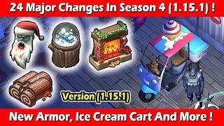 24 Major Changes In Season 4 (1.15.1) ! Last Day On Earth Survival