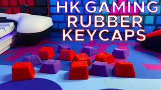 HK Gaming Rubber Keycaps Review: BETTER THAN THE REST?!? Ft. Tai Hao, Ducky, Vulture Keycaps