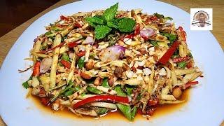 SALAD MANGGA MUDA ALA THAILAND, THAI GREEN MANGO SALAD RECIPE.